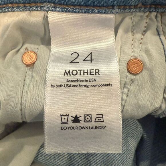 Mother The Weekender Fray Jeans in California Cruiser Size 24 - Picture 7 of 9